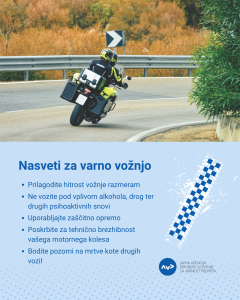 Nasveti motoristom za varno vožnjo